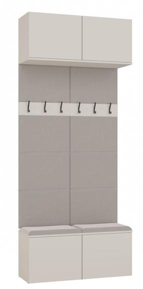 Drabužių kabykla su lentyna Haga II 2W, 238 cm