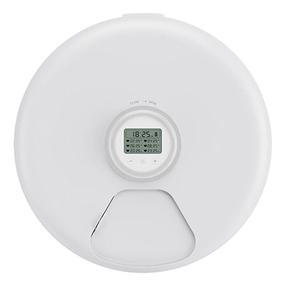 Автоматическая кормушка Rojeco, 1.2 л, 31 см x 31 см x 8.8 см, белый цв.