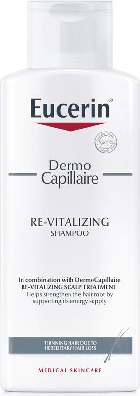 Šampūns Eucerin DermoCapillaire Re-Vitalizing Shampoo, 250 ml