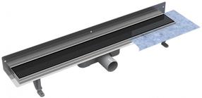Dušo latakas Besco Virgo Next Black, 90 cm