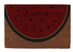 Durų kilimėlis Conceptum Hypnose Watermelon, ruda sp./raudona sp./žalia sp., 40 cm x 60 cm