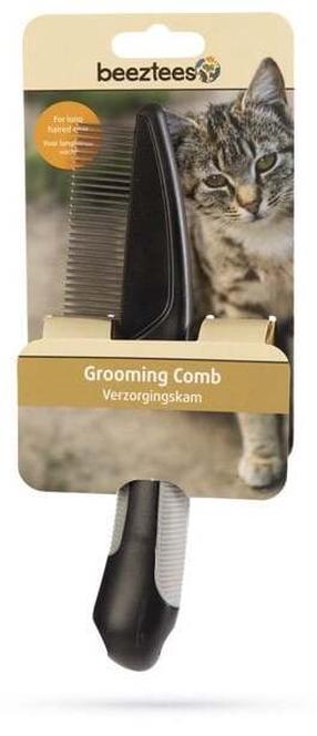 Šukos katėms Beeztees Grooming 470104, juoda sp./pilka sp.