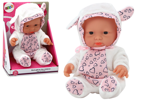 Lėlė - kūdikis Lean Toys Take Me Home, 21 cm, balta sp.