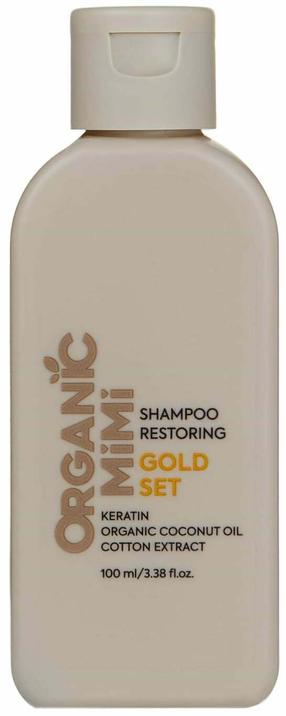 Šampūns Organic Mimi Gold Set Keratin And Coconut Oil, 100 ml