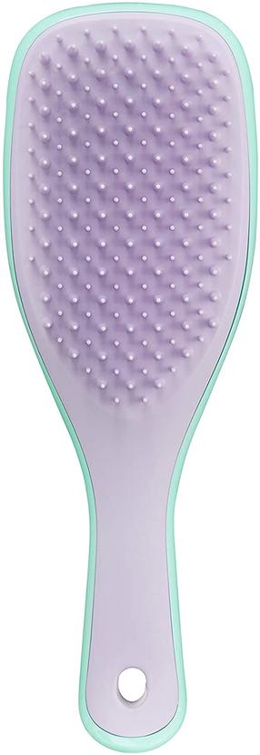 Щетка для волос Tangle Teezer Wet Detangling Mini Wisteria Leaf, зеленый цв./фиолетовый цв.