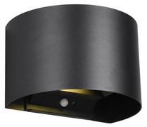 Šviestuvas Reality Talent, 6W, LED, IP44, juoda sp., 16 cm x 10 cm