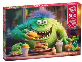 Dėlionė CherryPazzi Enjoy Your Meal 30104, 50 cm x 34.5 cm, 500 vnt., įvairių spalvų