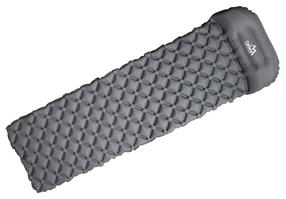 Pripučiamas čiužinys Cattara Crystal, pilka sp., 195 cm x 58 cm x 5 cm