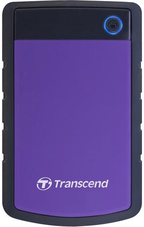 Kietasis diskas Transcend StoreJet 25H3, HDD, 1 TB, violetinė sp.