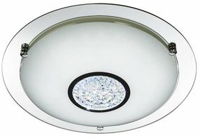 Šviestuvas lubų Searchlight Portland 3883-31, LED, 4000 °K, 1 x 14 W, balta sp. / chromo sp.