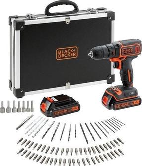 Urbis ar bateriju Black & Decker BDCDD12BAFC-QW, 10.8 V, 1.5 Ah