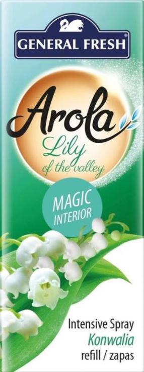 Elektriline õhuvärskendaja täiteaine General Fresh Arola Lily of the Valley, 0.04 l