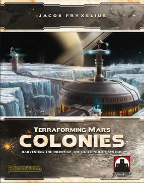 Kāršu spēle FryxGames Terraforming Mars: Colonies, EN