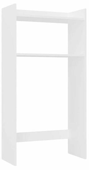 Spintelė virš skalbimo mašinos Nina NP, balta sp., 30 cm x 64 cm x 126 cm