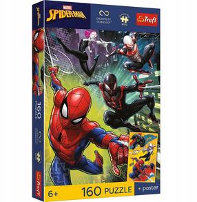 Pusle Trefl Marvel Spider-Man Stuff 15435, 41 cm x 27.5 cm, 160 tk, mitmevärviline