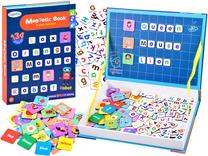 Lavinimo žaislas Color Day Magnetic Book English Alphabet, 4 cm, įvairių spalvų, 134 vnt.
