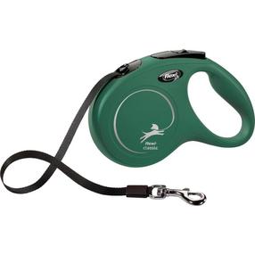 Automaatne jalutusrihm Flexi Classic, roheline v., M