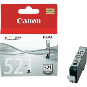 Tintes printera kasetne Canon CLI-521, pelēka krās.