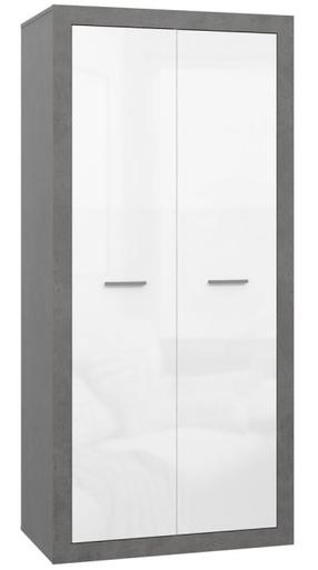 Spinta Forte Trebbia BCCS821-C272, balta sp./pilka sp., 53.5 cm x 91.4 cm x 197.1 cm