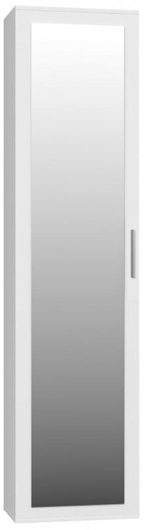 Prieškambario spinta Duo, balta, 50 cm x 35 cm x 180 cm