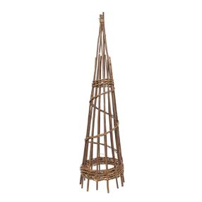 Auga atbalsts Garden Center, 38 cm x 38 cm, 140 cm, vītols, brūna krās.