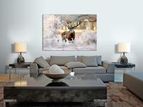 Reprodukcija Artgeist Deer In The Cold N7055, 60 cm x 40 cm