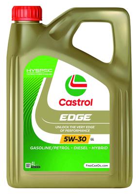 Машинное масло Castrol Edge Titanium FST LL 5W - 30, синтетический, 4 л