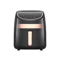 Prekė su pažeista pakuote. Karšto oro gruzdintuvė Deerma DEM-KZ100, juoda sp., 1000 W, 3 l