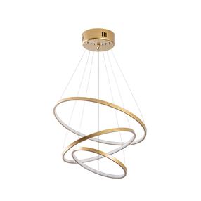 Šviestuvas kabinamas Opviq Chandelier Simit 13700, aukso sp. / aukso sp.