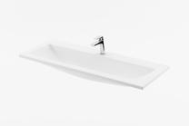 Vonios praustuvas Ravak Clear 1000, kompozicinės medžiagos, 100 cm x 38 cm x 12 cm, balta sp.
