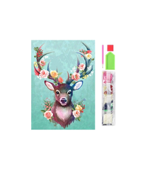 Deimantinė mozaika Diamond Mosaic Deer, įvairių spalvų