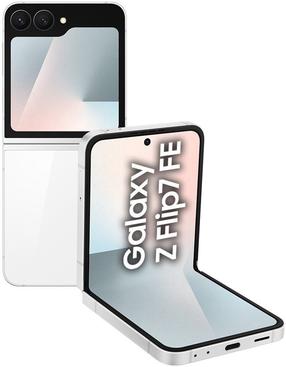 Mobilusis telefonas Samsung Galaxy Z Flip 7 FE 5G, 256 GB, balta sp.
