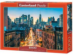 Puzle Castorland Lower Manhattan 105083, 47 cm x 68 cm, 1000 gab., daudzkrāsaina