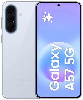 Mobilusis telefonas Samsung Galaxy A57 5G SM-A576B, 256 GB, nuostabi ledo mėlyna sp.