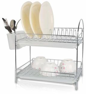 Trauku žāvētājs Rosberg 555R53000E, 34 cm x 23 cm x 35.5 cm, plastmasa/metāls, hroma krās.