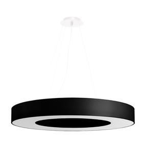 Lampa karināms Sollux Saturno Slim 70 SL.0754, E27, 6 x 60 W, balta krās. / melna krās.
