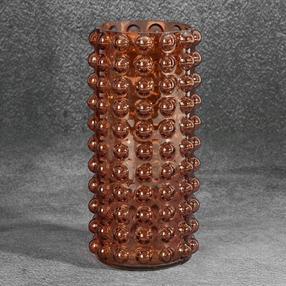 Vaza, 22 cm, oranžinė sp.