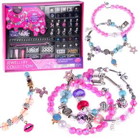 Karoliukų rinkinys papuošalų gamybai Jewellery Collection, įvairių spalvų