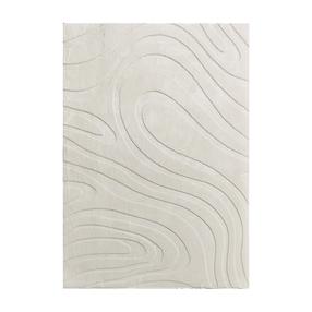 Paklājs iekštelpu Domoletti Velveteen, balta krās., 200 cm x 140 cm