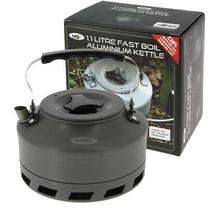 Arbatinukas NGT Kettle, aliuminis, 15.2 cm, 1.1 l, juoda sp.