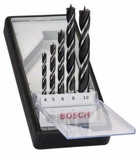 Puuride komplekt Bosch, puit, sirge, 10 mm x 12 cm
