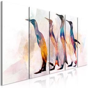 Reprodukcija Artgeist Penguin Wandering DKNW0076XXL, 225 cm x 90 cm
