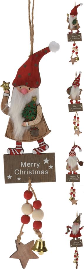 Eglutės žaisliukas DH8055900, įvairių spalvų, 34 cm, mediena