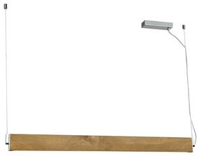 Šviestuvas kabinamas AZzardo Norman XL AZ1686, LED, 3000 °K, 1 x 29 W, ruda sp. / ruda sp.