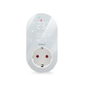Термостат Feelspot WH22.09, включен в розетку, белый цв., 12 см, 0 - 45 °С