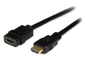 Pagarinātājs StarTech HDEXT2M HDMI male, HDMI female, 2 m, melna krās.