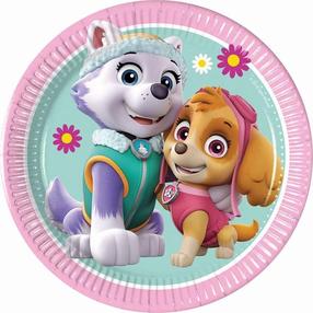 Vienkartinės lėkštės GoDan Paw Patrol 480943, Ø 20 cm, 8 vnt.