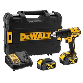 Smūginis gręžtuvas su akumuliatoriumi Dewalt DCD778M2T-QW, 18 V, 4 Ah