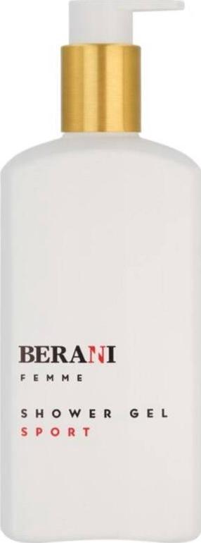 Kūno prausimosi želė Berani Sport Femme, 300 ml