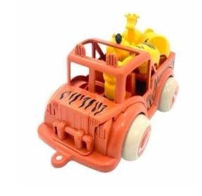 Автомобиль с фигурой Viking Toys Safari Truck 045-30-1268, желтый цв./oранжевый цв.